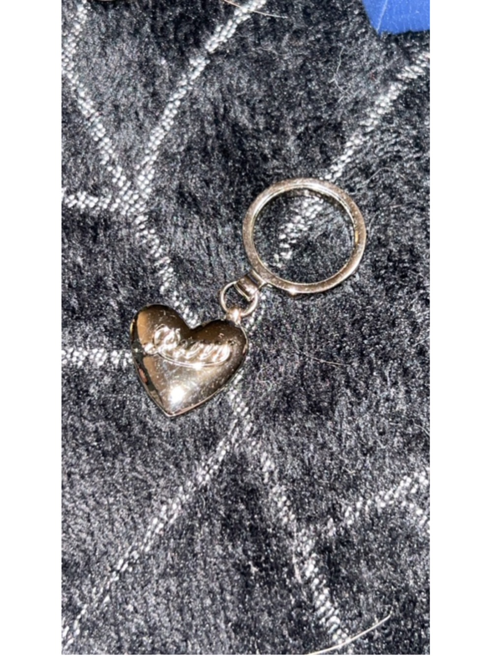 Women's Unbranded Silver Heart Charm Ring, One Size